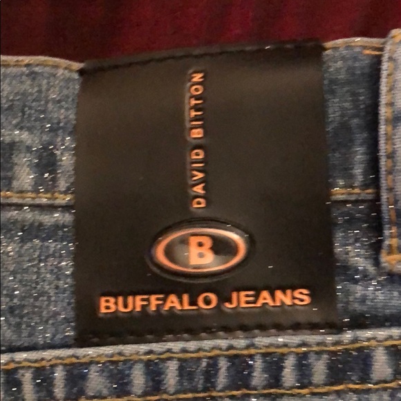 Blingy  "glitter" Jean skirt - Picture 5 of 6